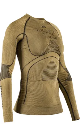 Zdjęcie produktu dla Bluza termoaktywna damska X-Bionic Radiactor 4.0 Shirt LG SL - gold/black