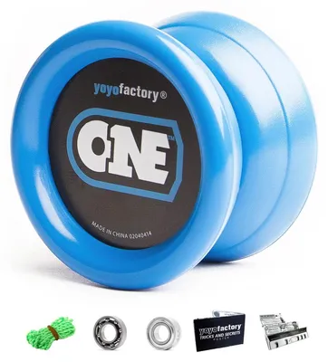 Produktbild von YoyoFactory ONE Yo-Yo – JoJo Anfänger bis Profi, 2 Kugellager & Schnur