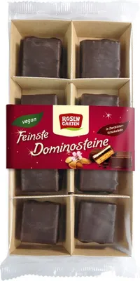 Produktbild von Feinste Dominosteine - Zartbitterschokolade 140g