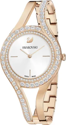 Produktbild von Swarovski 5377576 Damen-Armbanduhr, Edelstahl-Gehäuse, Metall-Armband