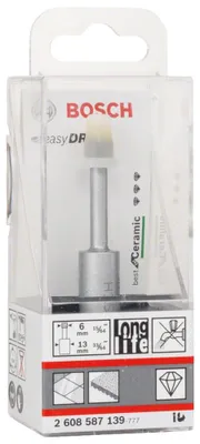 Image de Forets diamantés à sec Easy Dry Best for Ceramic Bosch, 6 x 33 mm 2608587139