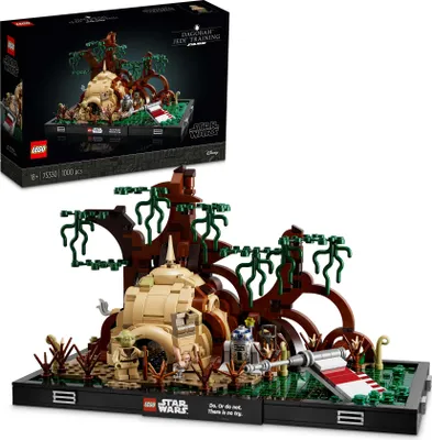 Produktbild von LEGO® Star Wars™ 75330 Jediský tréning na planéte Dagobah™ – dioráma