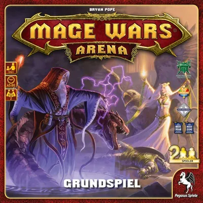 Produktbild von Mage Wars Arena Grundspiel (Spiel)