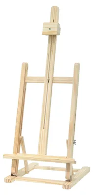 Produktbild von Malerstaffelei aus Holz, groß, verstellbar, 56 cm