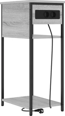 Obrázek produktu pro Noční skříňka Šedá Sonoma 41 x 28 x 76 cm kompozitní dřevo