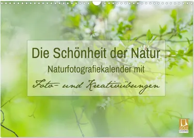 Produktbild von Die Schönheit der Natur - Naturfotografie-Kalender mit Foto- und Kreativübungen (Wandkalender 2025 DIN A3 quer), CALVENDO Monatskalender