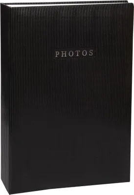 Produktbild von Elegance Fotoalbum für 300 Fotos in 10x15 cm Memo Einsteck Foto Album - Farbe: Schwarz
