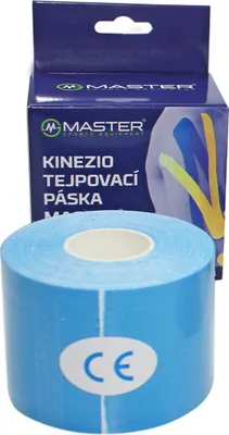 Obrázok produktu pre Kineziologická tejpovacia páska MASTER 5 cm x 5 m, modrá