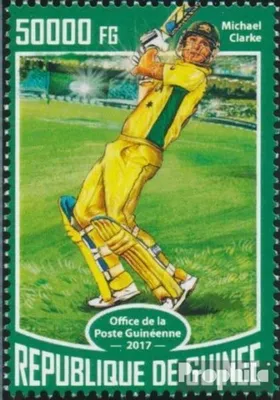 Produktbild von Briefmarken Guinea 2017 Mi 12485 (kompl. Ausgabe) postfrisch Kricket