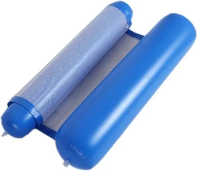 Produktbild von Aufblasbare Wasserhängematte - 128 x 80 cm - Dunkelblau