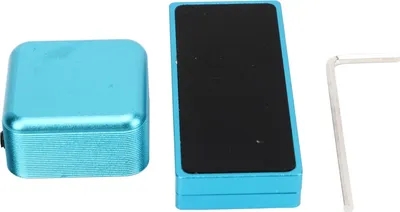 Image de Porte-craie magnétique multifonctionnel, accessoire portable de billard-queue-snooker, bleu