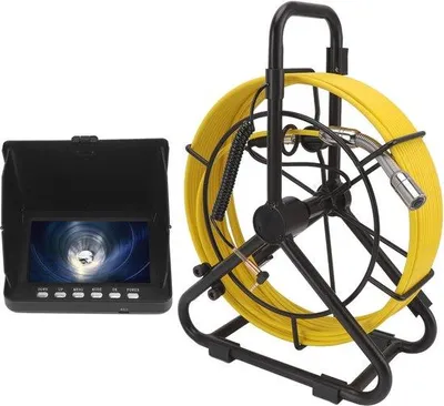 Obrázok produktu pre Inšpekčná kamera do potrubí, rozlíšenie 1080p HD, 4,3-palcový LCD displej