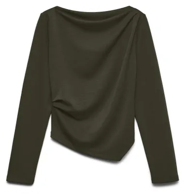 Zdjęcie produktu dla Vero Moda 10348523_1646_60, Bluza, Damski, Zielony, S, 1 szt., Wash inside out; Wash with similar colours; Washing bag recommended, Line drying