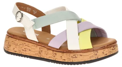 Immagine prodotto di Gabor 82.743 Sandali da donna - Sandali con cinturini multicolori per il tempo libero NUOVI
