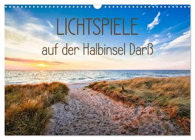 Productafbeelding van Lichtspelletjes op het schiereiland Darß (wandkalender 2027, formaat DIN A3 liggend), CALVENDO maandkalender