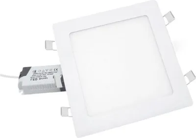 Produktbild von LED-Strahler Extra Flach Quadratisch Weiß 24W - Warmweiß 2300K - 3500K