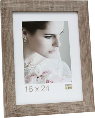 Zdjęcie produktu dla Deknudt drewniana ramka na zdjęcia S49BH3 szara 20x20 cm