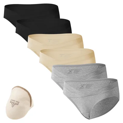 Obrázok produktu pre Pantalóny pod nohavice z bavlny, 6 kusov, veľkosť L, určené pre tehotné ženy