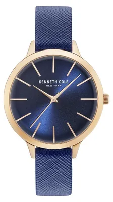 Produktbild von Kenneth Cole New York Damen Uhr Armbanduhr Leder KC15056005