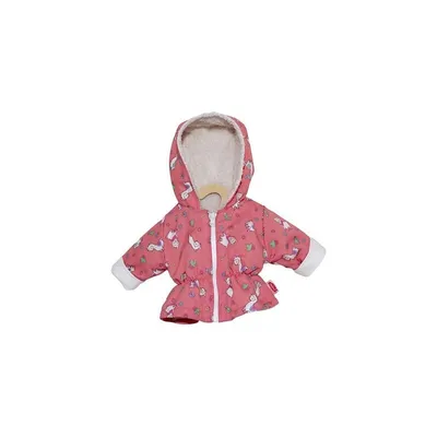Produktbild von Heless Puppenjacke Alpaka rosa 35-45 cm - Puppenkleidung