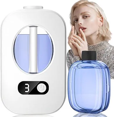 Produktbild von Automatische Diffusor für Aromatherapie, 4-Geschwindigkeits-Luftbefeuchter, kleine Heim-Aromatherapie-Maschine, Diffusor für ätherische Öle, Kameradiffusor, Badezimmerdiffusor