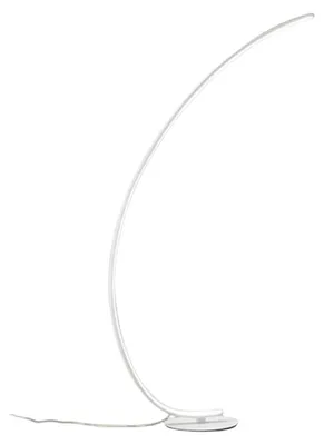 Produktbild von IOLE P/T Stehleuchte – Weißes Aluminiumgestell, 30 W, 1450 lm, 3000 K LED, integrierte Dimmfunktion per Knopfdruck – Minimalistisches Design von Gealuce