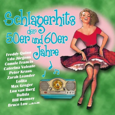 Obrázok produktu pre Various: Schlagerhits of the 50s and 60s - zyx ZYX 57089-2 - (CD / S)