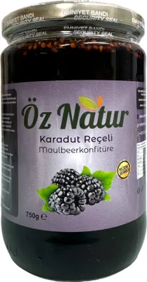 Produktbild von Öz Natur | Schwarze Maulbeer Konfitüre Türkischer Art 750g
