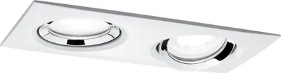 Immagine prodotto di Paulmann Faretto da incasso LED Nova Plus IP65 2x6W 230V 4000K Bianco, cromo 93676