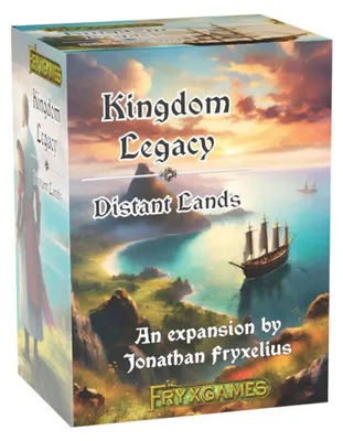 Imagen del producto de Kingdom Legacy - Distant Lands – Juego de mesa – FryxGames