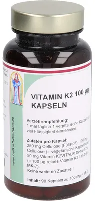 Image de Reinhildis-Apotheke Vitamine K2 100 µg gélules, 90 pcs. gélules