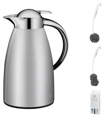 Produktbild von alfi SIGNO Isolierkanne – Vorteilsset mit Reinigungsbürste CLEAN FIX 30 cm