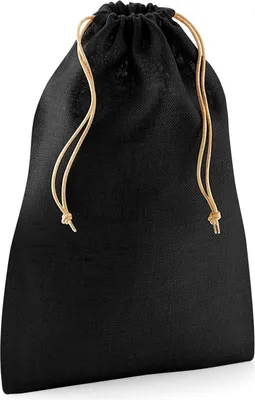 Image de Westford Mill - Sac, Jute RW7987 (XL) (Noir/Naturel)