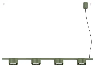 Produktbild von Kronleuchter OVIO 4 olivgrün Gx53 4xGx53 10W Aluminium 208x12x122cm Sollux Lighting