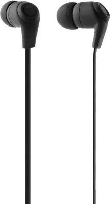 Image de LINK LK11N Écouteurs stéréo avec microphone Connecteur 3,5 mm noir