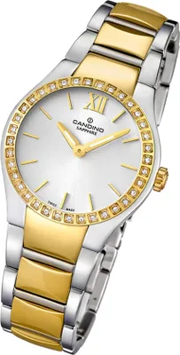 Produktbild von Candino Armbanduhr Damen C4538/1 Luxus Quarzwerk Edelstahl Uhr silber UC4538/1