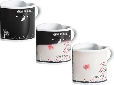 Produktbild von Herzförmige Magische Tasse für Verliebte