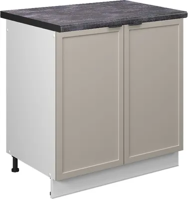 Imagen del producto de Armario bajo para fregadero Vicco Fame-Line GrisBeige 80 cm , ET Antracita, Model 50399