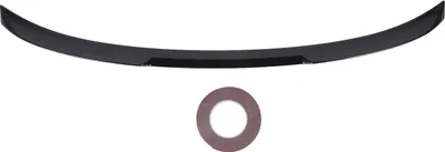 Immagine prodotto di Spoiler posteriore per auto in stile M3, alettone aerodinamico per il cofano posteriore della Serie 3 G20 dal 2019, nero lucido