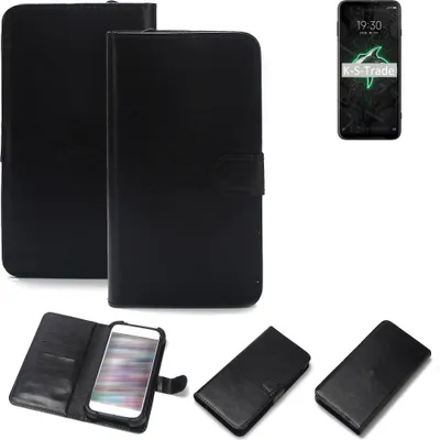 Produktbild von K-S-Trade Handyhülle Schutzhülle kompatibel mit Xiaomi Black Shark 3 Handy Schutz Hülle Handyhülle Bumper schwarz 1x