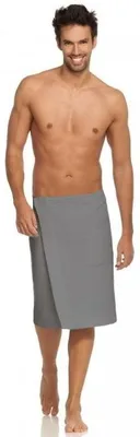 Obrázek produktu pro Vaflový kilt NordicSPA 80x150cm - pánský, ŠEDÝ
