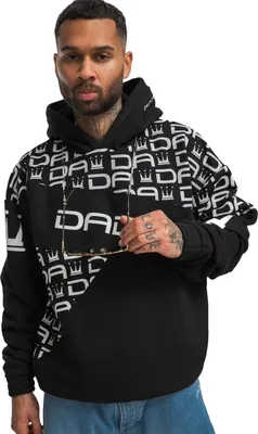 Obrázok produktu pre DADA oversize mikina s kapucňou s celoplošnou potlačou loga a kapucňou Veľkosť: XXL