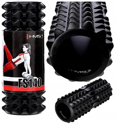 Produktbild von HMS FS140 Fitnessroller mit Noppen für Faszienmassage