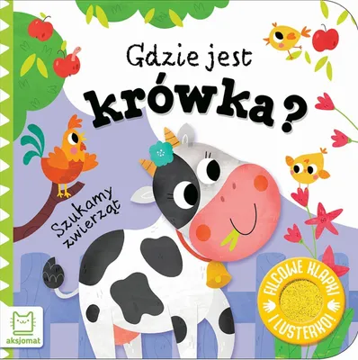 Immagine prodotto di Szukamy zwierząt. Gdzie jest krówka? Filcowe klapki i lusterko