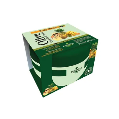 Productafbeelding van Herbolive Body Boter Olijfolie & Exotisch Fruit 250ml/ 40411