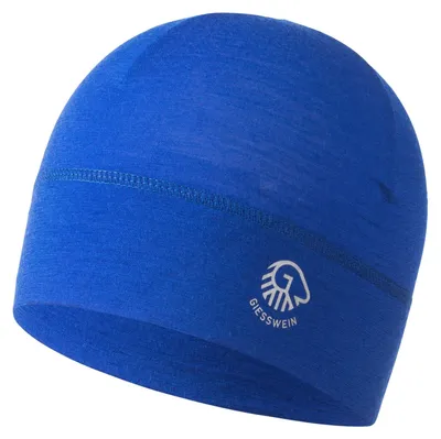 Giesswein Unisex Helm-Unterziehmütze Fahrradmütze Gamsstein in blau