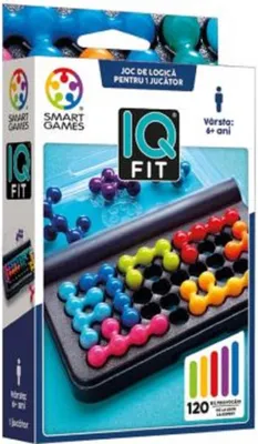 Obrázek produktu pro IQ Fit – Hra na logiku 3D s 120 výzvami (románské vydání)