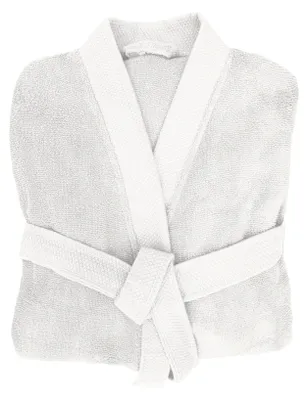 Produktbild von Heckettlane Bademantel - Baumwolle - Premium L - Weiß