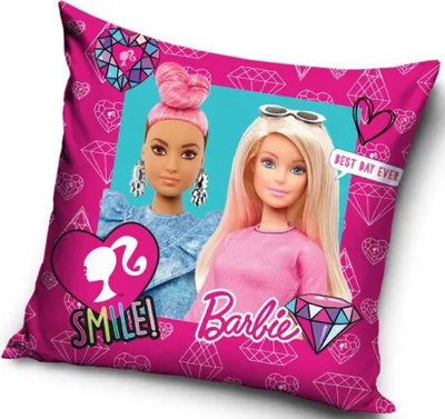 Productafbeelding van BARBIE kussens met vulling, decoratieve kussens, afmetingen 40x40 cm