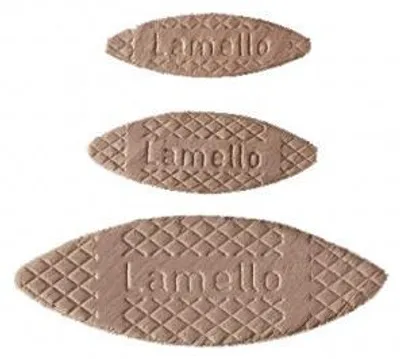 Produktbild von Lamello Lamello-Plättchen gemischt (Karton mit 1000 Stk.) | 144030
